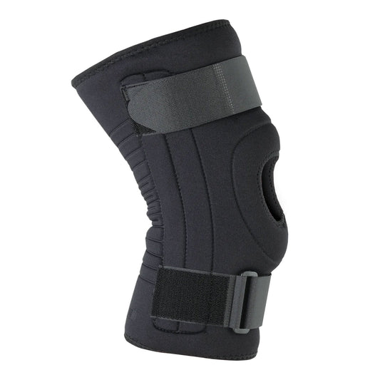 Knee Support, Neop W/Univ Buttress Mid Patella Blk Ossura, 1/Ea