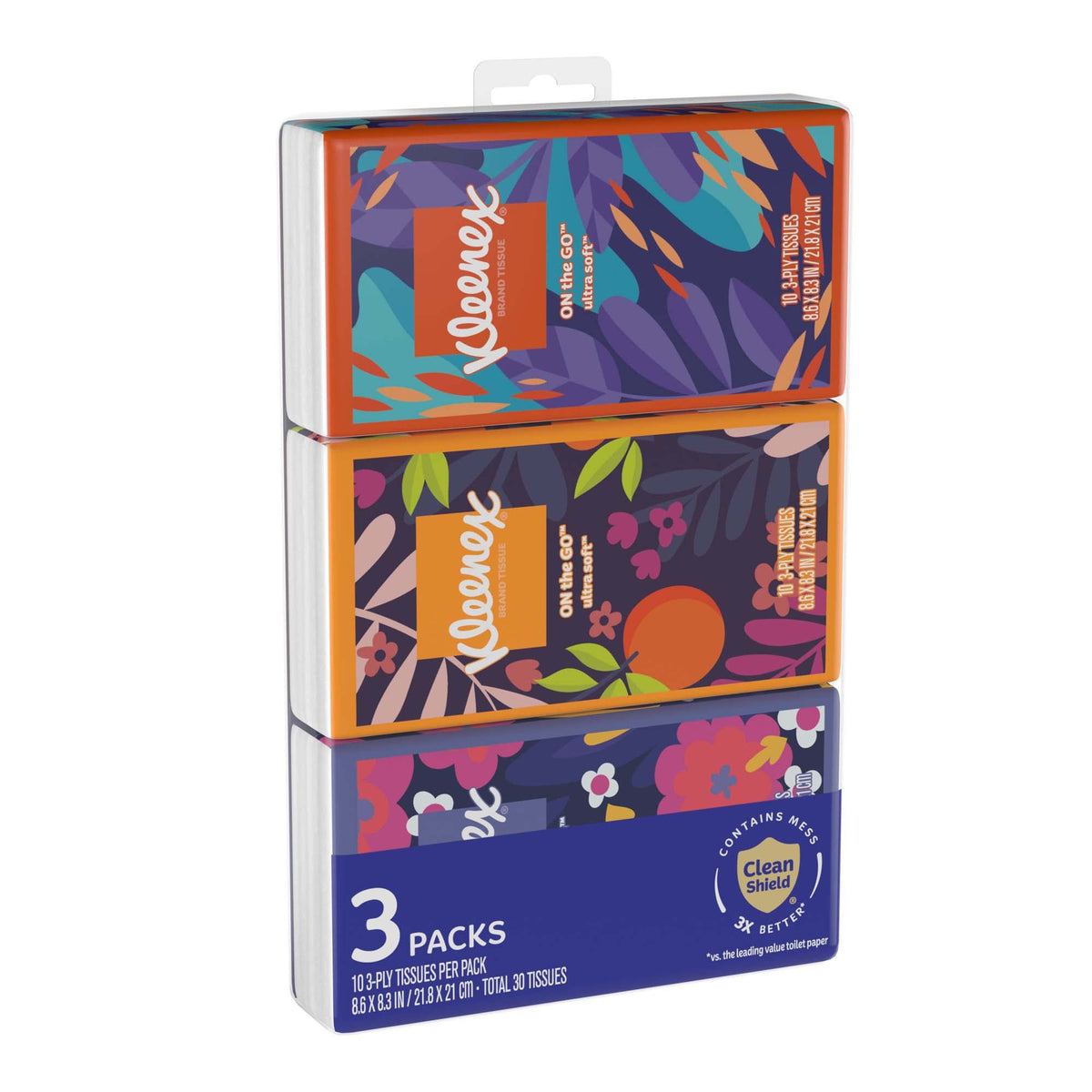 Tissue, Facial Kleenex Pckt Pk(36Pk/Cs), 36/Cs