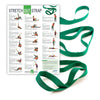 Stretch-Out® Stretch Assist Strap With Poster, 6 Foot Length, 1/EA