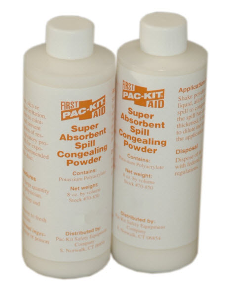 First Aid Only/Acme United Spill Clean Up Kit Powder Spill Cleanup 8Oz Btl -70-850-001 - BriteSources