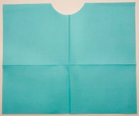 Tidi® Die-Cut Neck Bib, 500/Cs
