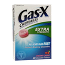 GAS-X® 125 MG CHEWABLE TABLETS EXTRA STRENGTH, CHERRY CREME, SOLD AS 1/BOTTLE GLAXO 00067011748