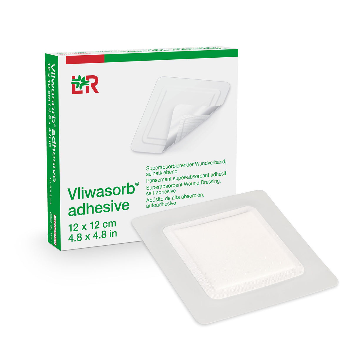 Dressing, Wnd Vliwasorb Superabsrb 5"X5" (10/Bx 26Bx/Cs), 260/Cs