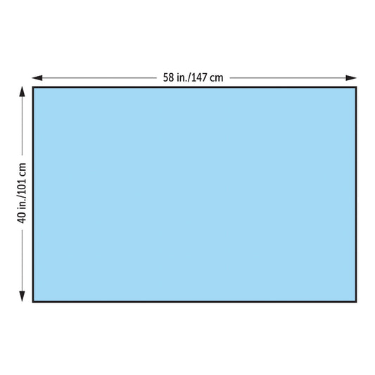Halyard Sterile Half General Purpose Drape, 40 X 58 Inch, 66/Cs