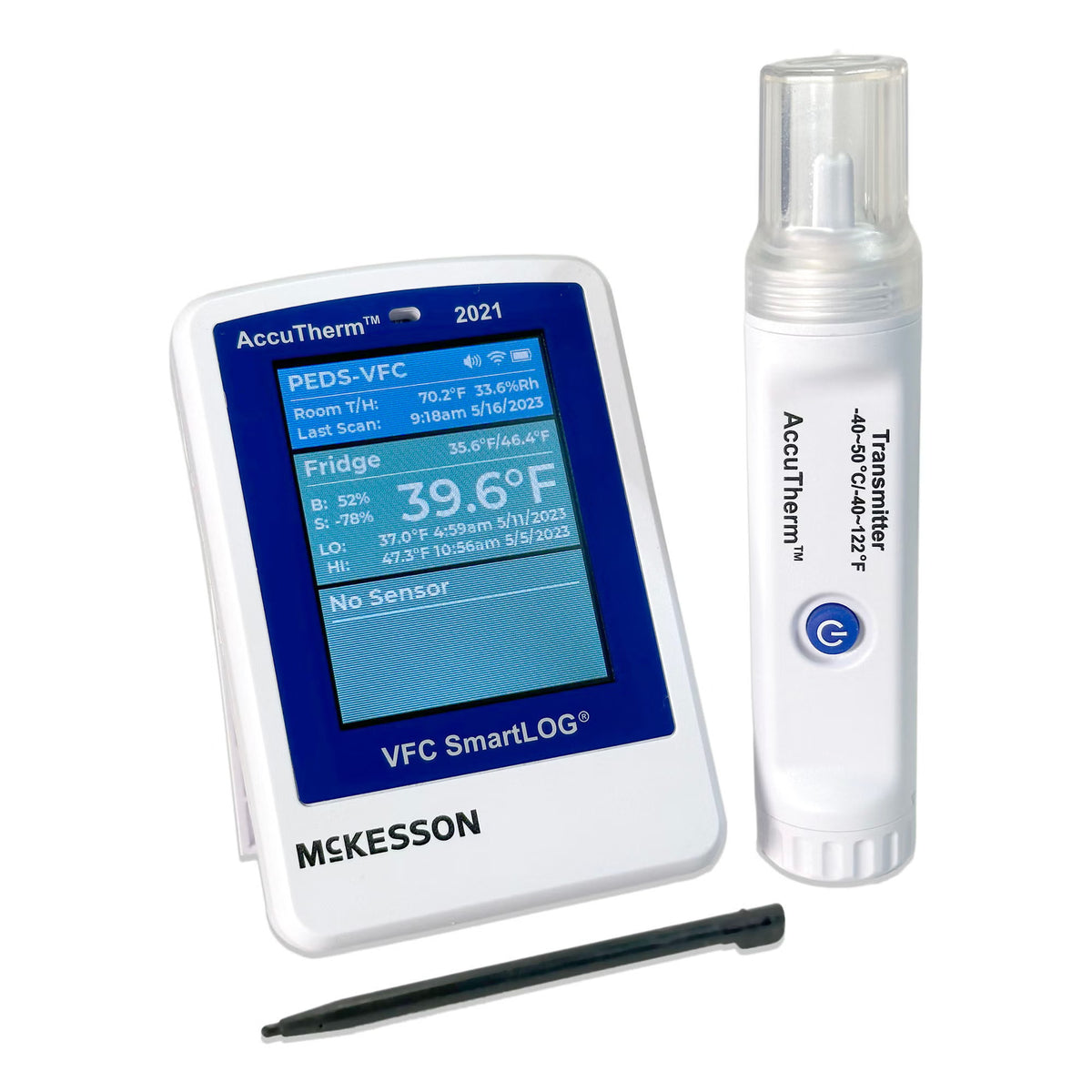 Mckesson Datalogging Refrigerator / Freezer Thermometer With Alarm, 1/Ea