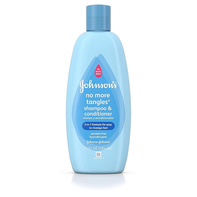 J&J Johnson'S Baby Care Shampoo/Conditioner Thick/Curly 18Oz 6/Bx 4Bx/Cs -117741 - BriteSources