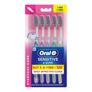 Jm Murray Oraline Sensitive Toothbrush Toothbrush Adlt Sensitive Cmpthd Soft Power Tip 72/Cs -ORA16652B - BriteSources