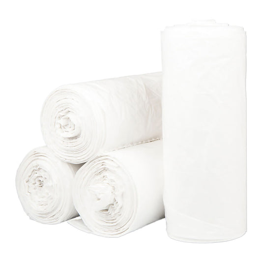 McKesson Extra Heavy Duty Trash Can Liner, White, 60-gallon Capacity, 100/CS