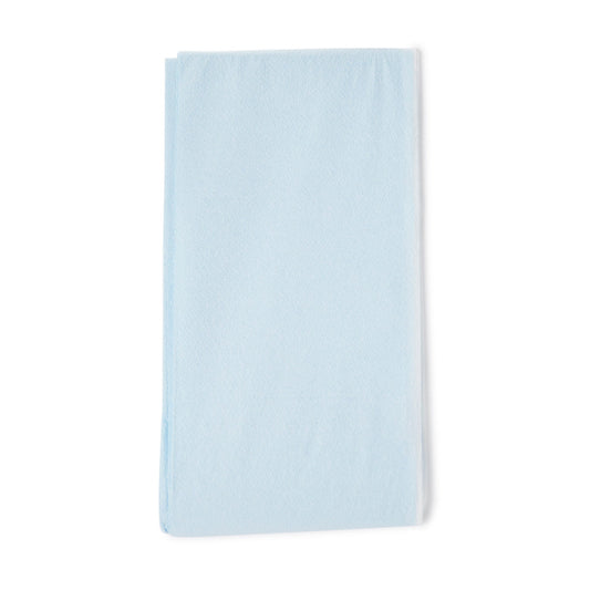 Graham Medical Blue / White Flat Stretcher Sheet, 40 X 90 Inch, 50/Cs