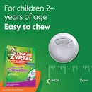 J&J Zyrtec Allergy Relief Liquid Allergy Children Zyrtec1Mg Grape 8Oz 3/Pk 8Pk/Cs -020914 - BriteSources