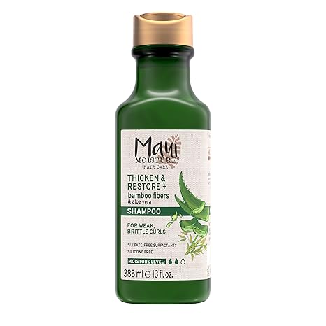 J&J Maui Moisture Hair Care Shampoo Maui Flaxseed Gentle13Oz 1/Pk 4Pk/Cs -67700 - BriteSources