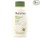 J&J Aveeno Skin Moisturizers Wash Body Moisturizer Daily12Oz 3/Bx 4Bx/Cs -001418 - BriteSources