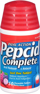J&J Pepcid Heartburn Relief Pepcid Berry 50Ct 3/Bx 12Bx/Cs -29150 - BriteSources