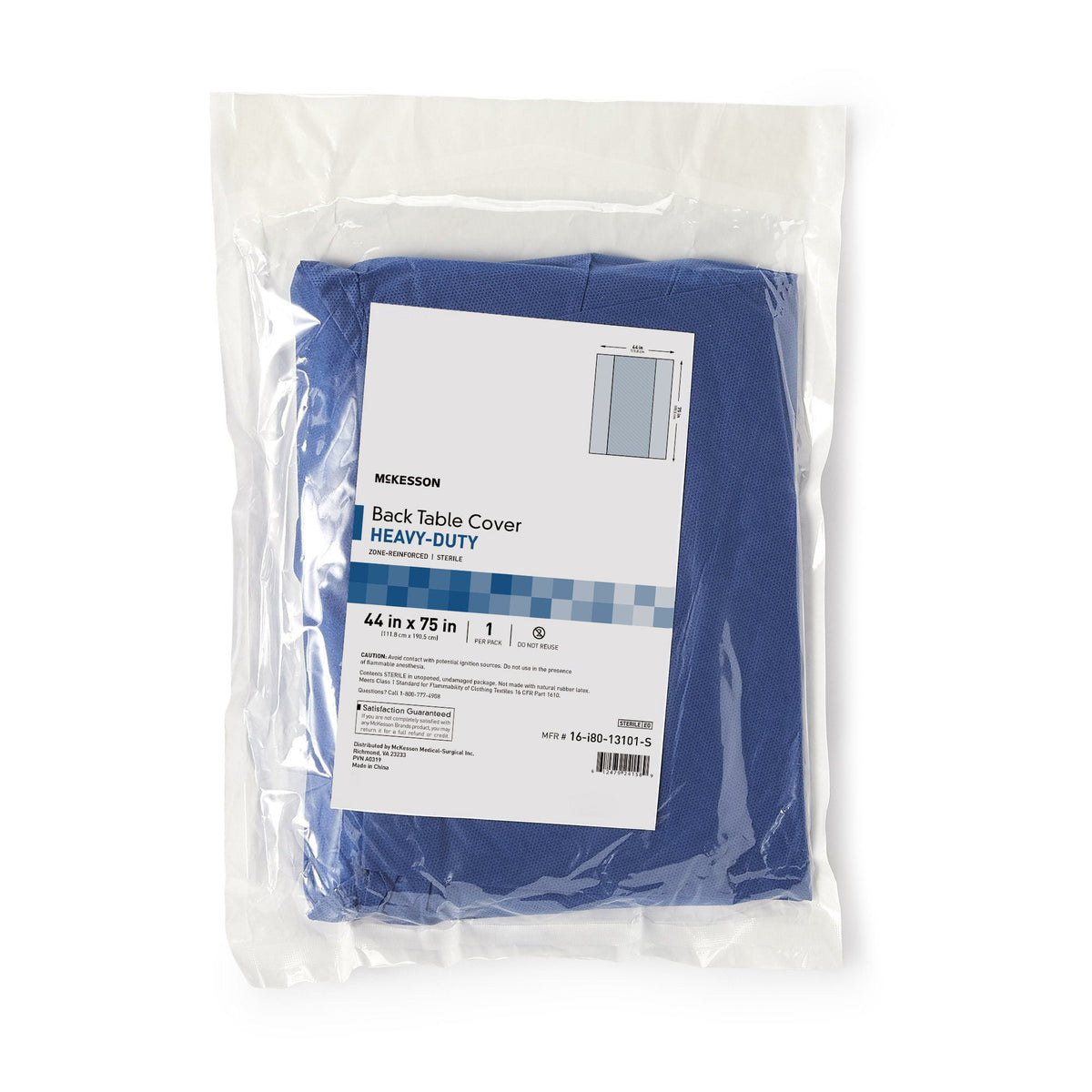 Mckesson Table Drape, 44 X 75 Inch, 20/Cs