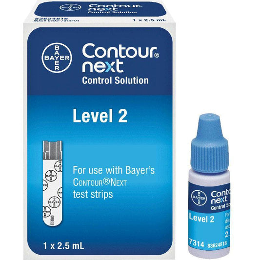 Contour® Next Blood Glucose Control Solution For Use With Blood Glucose Meter, 12/Cs
