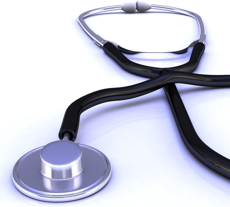 Dynarex Stethoscope Single Head Stethoscope, Colored Chest Piece & Binaural, 50/Cs -7110