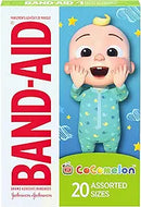 J&J Band-Aid Decorated Adhesive Bandages Bandage Adh Cocomelon 20Ct4/Bx 6Bx/Cs -02161 - BriteSources
