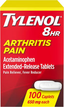 J&J Tylenol Caplets & Tablets Tylenol Arthritis 650Mg Caps100/Btl 48Btl/Cs -083821 - BriteSources