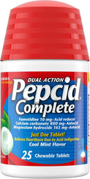 J&J Pepcid Heartburn Relief Pepcid Mint 25Ct 3/Bx 12Bx/Cs -88825 - BriteSources