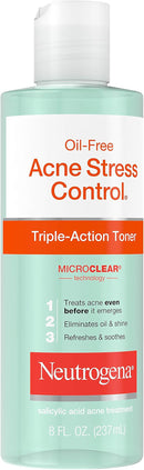J&J Neutrogena Skin Care Toner Triple Action 8Oz 3/Bx4Bx/Cs -05345 - BriteSources