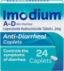 J&J Imodium Diarrhea Relief Imodium Caplet A-D 24Ct 3/Bx8Bx/Cs -502953 - BriteSources