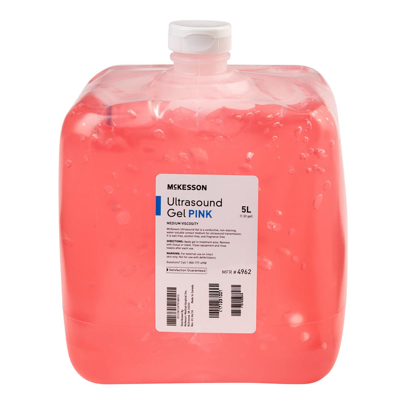 MCKESSON ULTRASOUND GEL, 5 LITER CUBITAINER, SOLD AS 4/CASE MCKESSON 4962