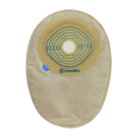 Esteem™+ One-Piece Closed End Transparent Filtered Ostomy Pouch, 30 – 50 Stoma, 30/BX