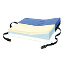SkiL-Care™ Foam Seat Cushion, 18 x 16 x 5 Inch, Blue, 1/EA