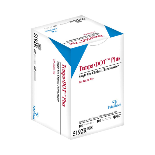 3M™ Tempa·Dot™ Plus Rectal Thermometer With Sheath, 1600/Cs