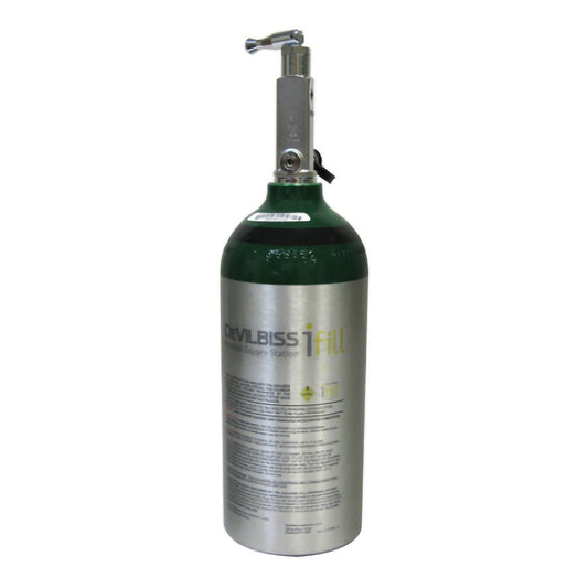 Devilbiss Ifill® Oxygen Cylinder, Size C, 1/Ea