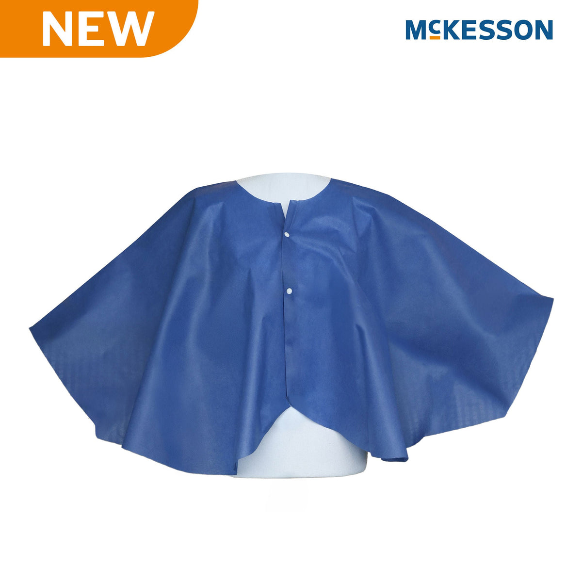 Mckesson Poncho Exam Cape, 4X-Large, 48 X 45 Inch, 50/Cs