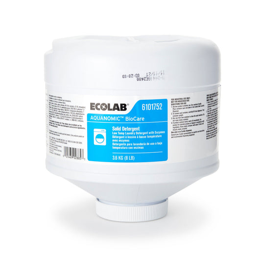 Aquanomic Biocare Solid Detergent, 8 Lbs., 4/Cs
