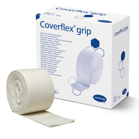 Coverflex® Grip Pull-On Elastic Tubular Support Bandage, 3.4" X 11 Yard, Size E, 1/Bx