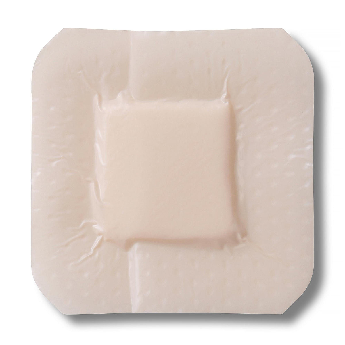 Foamlite™ Silicone Adhesive With Border Thin Foam Dressing, 2 X 2 Inch, 180/Cs
