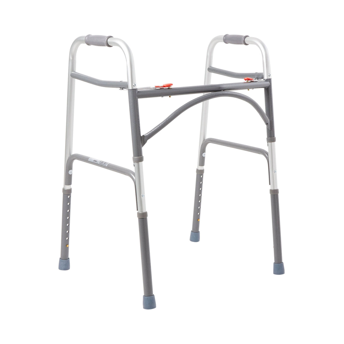 McKesson Steel Bariatric Folding Walker, 32.5 – 39 Inch Height, 1/EA