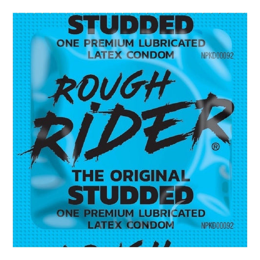 Rough Rider® Lubricated Latex Condom, 1/Cs