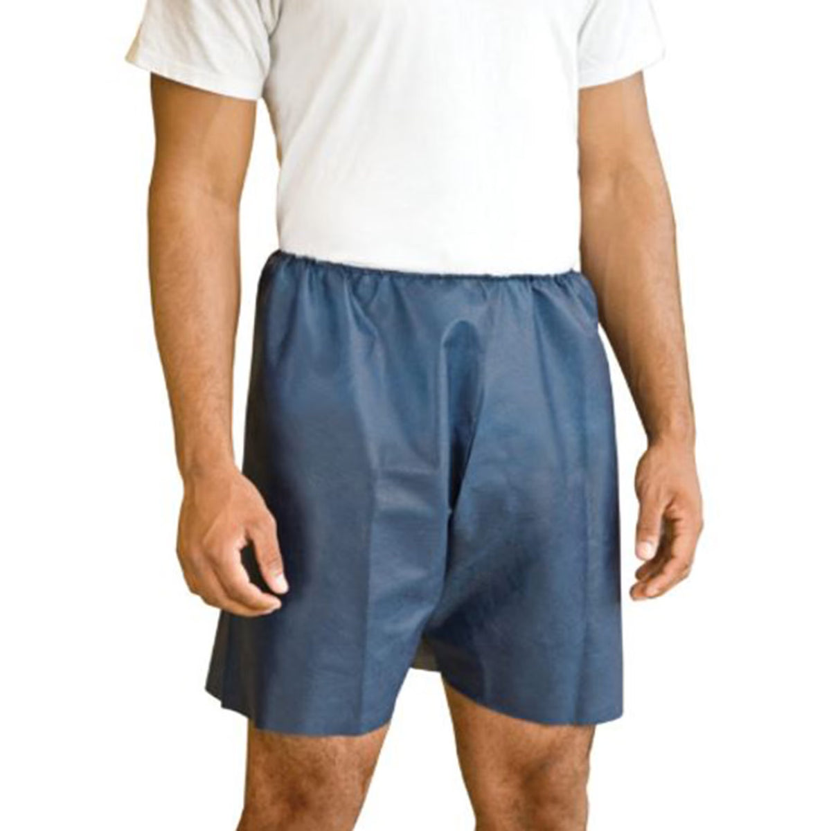 MediShorts® Nonwoven Exam Shorts, Large / X-Large, Blue, 50/CS