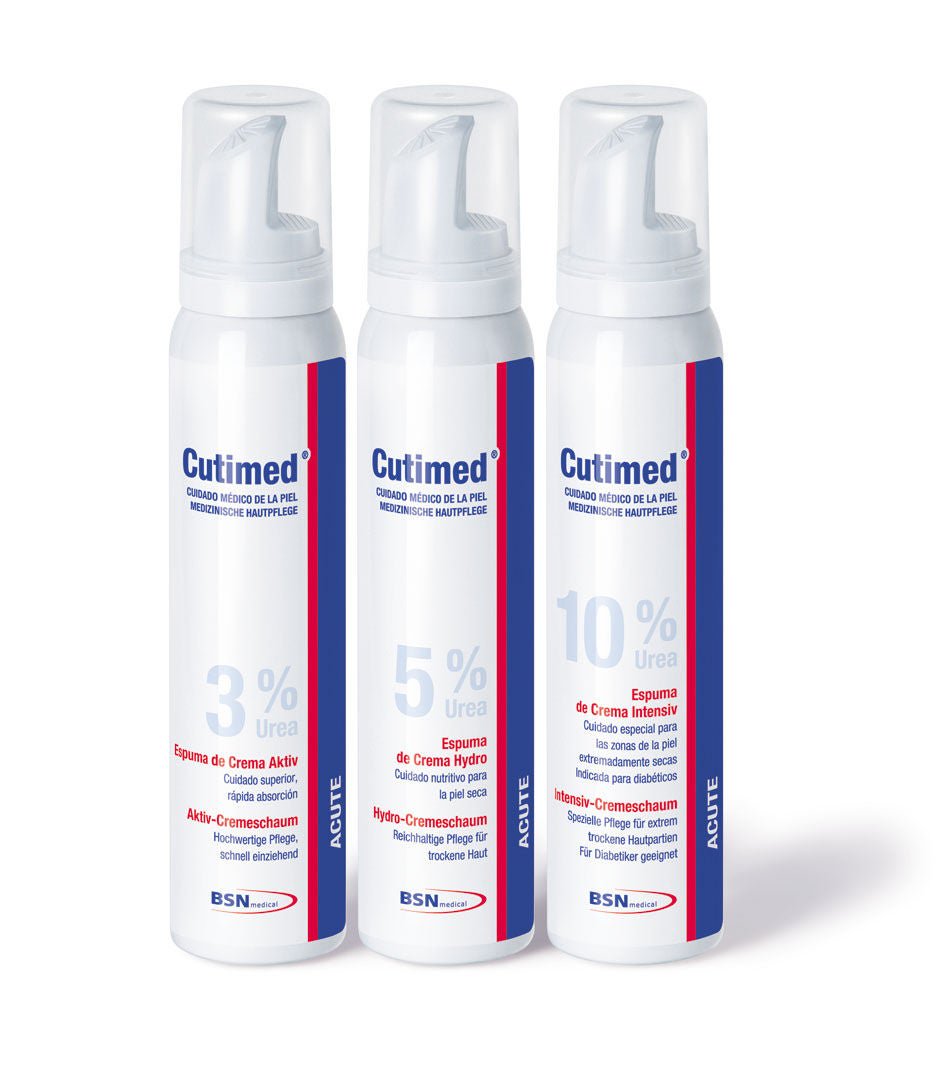 Cream, Skn Mousse Cutimed Acute 10% Urea 125Ml Sncast, 1/Ea