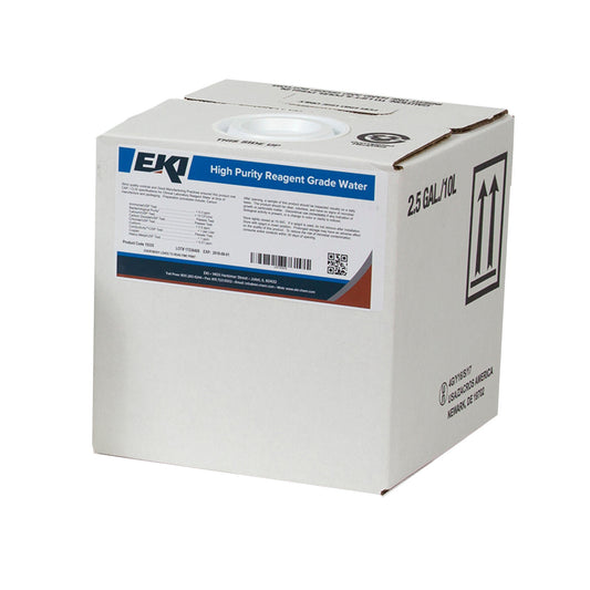 Eki Deionized Water Chemistry Reagent, 10 Liter, 1/Ea