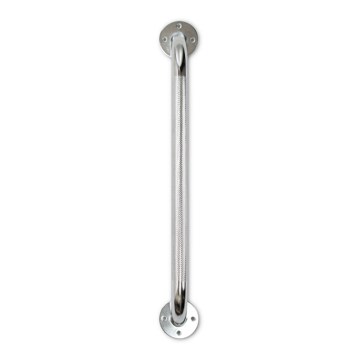 McKesson Wall Grab Bar, Chrome Finish, Knurled Steel, 1/EA