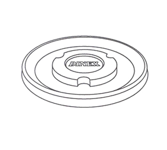 Dinex® Turnbury® Drinking Mug Lid for use with 8-ounce Mug and 5-ounce Bowl, 1500/CS