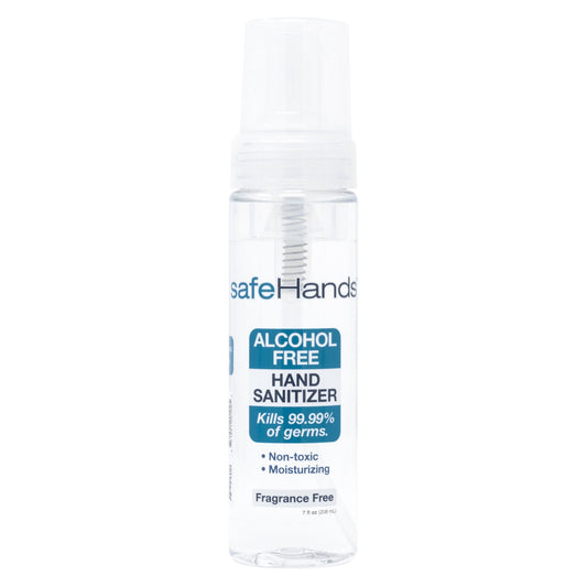 Safehands® Alcohol-Free Hand Sanitizer 7-Ounce Bottle, Unscented, 12/Cs