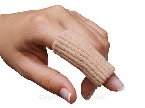 Tube, Digit Ribbed Fully Coated Gel 6" Wide (3/Pk), 3/Pk