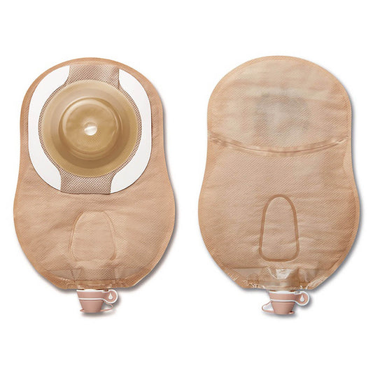CeraPlus™ Soft Convex 1-Piece Ultra Clear Urostomy Pouch, Cut to fit up to 55 mm, 5/BX
