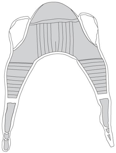 drive™ Seat U Sling, Extra Large, 1/BX