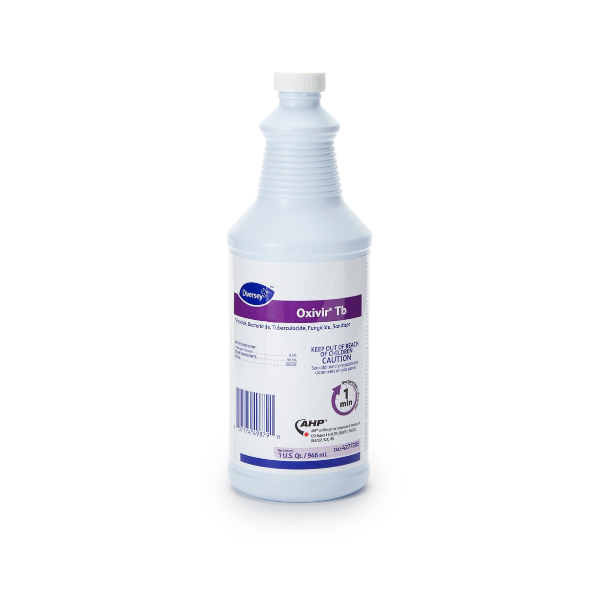 Oxivir® Tb Surface Disinfectant Cleaner, 32 Oz. Bottle, 12/Cs