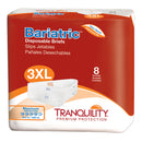 TRANQUILITY® BARIATRIC MAXIMUM INCONTINENCE BRIEF, SOLD AS 32/CASE PRINCIPLE 2190