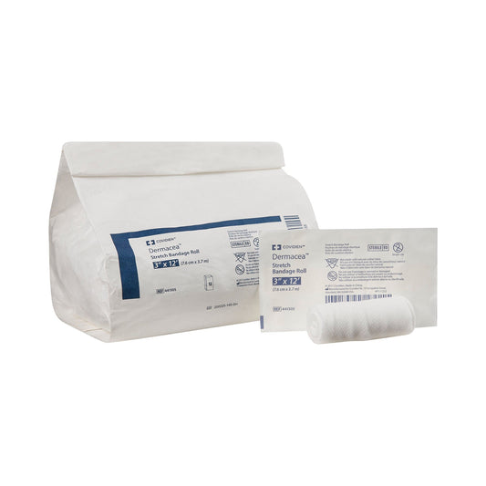 Dermacea™ Sterile Conforming Bandage, 3 Inch X 4 Yard, One-Ply, 8/Cs