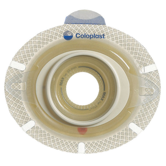 SenSura® Click Xpro Flat Ostomy Barrier, 30 – 45 mm Stoma Opening, Red Match, 5/BX