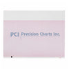 Precision Charts Thermal ECG Recording Paper with Red Grid, 8-1/2 x 11 Inch, 1/EA